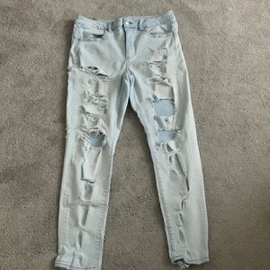 Light washed American Eagle jeans